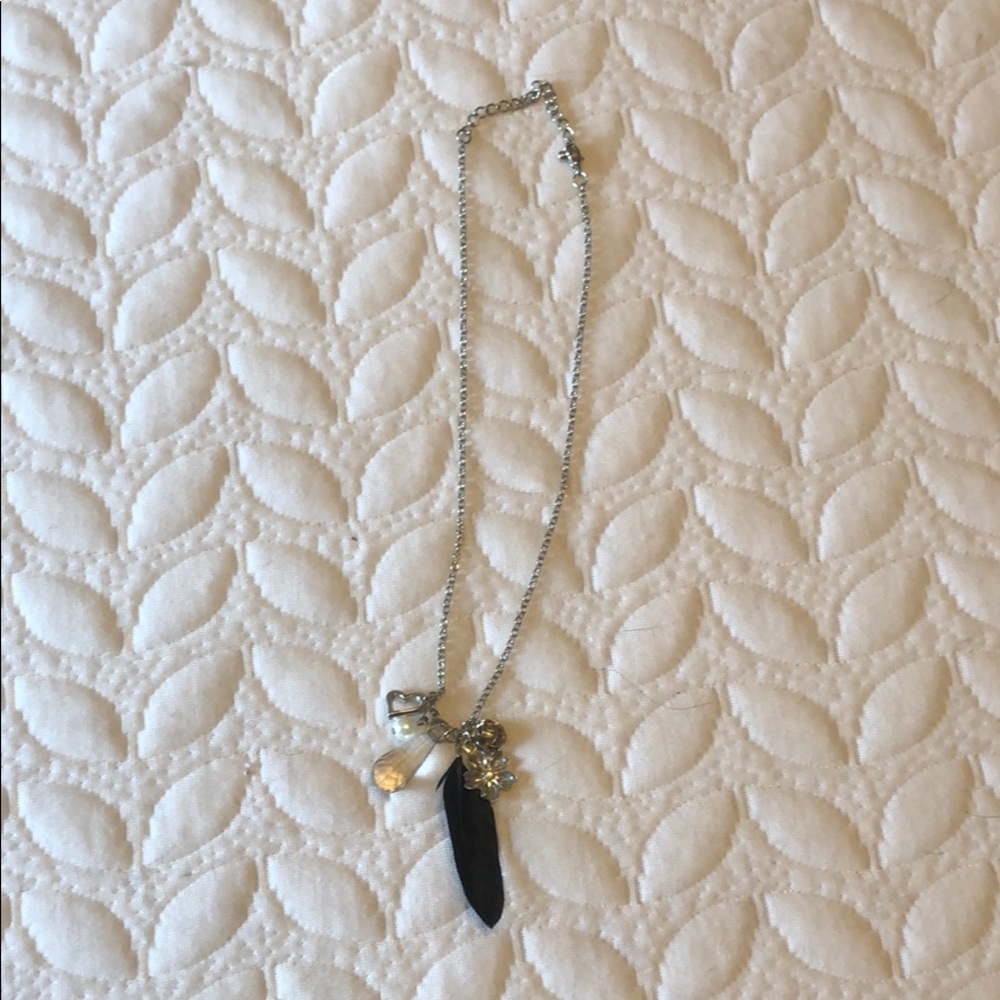 feather necklace